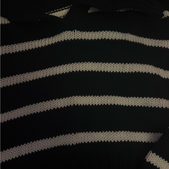 Pacsun blue and white striped sweater, Size medium - Picture 3 of 4